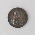 Medal Showing the Birth of Prince William of Orange, Bronze, Dutch