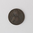 Medal Showing Frederick the Great, Bronze, German