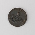 Medal Showing Frederick the Great, Bronze, German