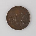 Medal Showing George III, Bronze, British
