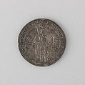 Coin (Thaler) Showing Archduke Sigismund, Silver, Austrian