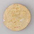 Reproduction of the Seal of Adolf Graf von Holstein, 1336, Plaster, German