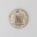Reproduction of the Seal of Reinhard von Dornheim, L. 12th–14th century, Electrotype, German