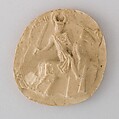 Reproductin of the Seal of Henri...dominus terre H... Landgrav, 1290, Plaster, German