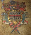 Banner, Silk, polychromy, British