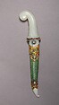 Tray of Jeweled Daggers, Steel, copper alloy, gold, silver, jade, rock crystal, gemstones, glass, Turkish