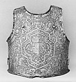 Breastplate, Steel, Italian, possibly Savoy
