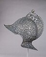 Burgonet, Attributed to Desiderius Helmschmid (German, Augsburg, 1513–1579), Steel, German, Augsburg