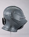 Armet, Steel, pigment, British or Flemish