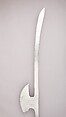Saber-Halberd, Steel, wood (oak), German, Munich