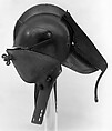 Jousting Armor (Rennzeug) 
and Matching Half-Shaffron, Steel, leather, paint, German, probably Dresden or Annaberg