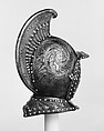 Parade Helmet à l'Antique, Steel, copper alloy, paint, textile, French, probably Paris