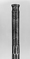 Musket Barrel, Iron, gold, silver, Tibetan