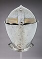 Armet, Steel, brass, Italian, Milan
