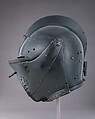 Close Helmet for the Tournament, Steel, German