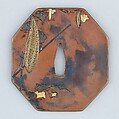 Sword Guard (Tsuba), Copper, copper-gold alloy (shakudō), silver, gold, copper-silver alloy (shibuichi), copper alloy (sentoku), Japanese