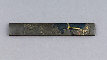 Knife Handle (Kozuka), Copper-silver alloy (shibuichi), silver, gold, copper, copper-gold alloy (shakudō), Japanese
