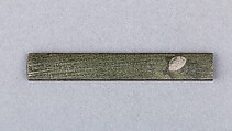 Knife Handle (Kozuka), Copper-silver alloy (shibuichi), silver, gold, copper, copper-gold alloy (shakudō), Japanese