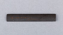 Knife Handle (Kozuka), Iron, gold, silver, Japanese