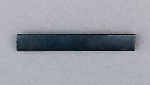 Knife Handle (Kozuka), Copper-gold alloy (shakudō), gold, Japanese