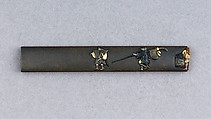 Knife Handle (Kozuka), Copper-silver alloy (shibuichi), gold, silver, copper-gold alloy (shakudō), copper, Japanese