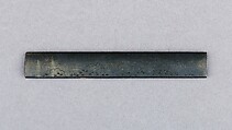 Knife Handle (Kozuka), Copper-gold alloy (shakudō), gold, silver, copper-silver alloy (shibuichi), Japanese