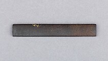 Knife Handle (Kozuka), Iron, silver, gold, copper, Japanese