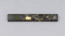 Knife Handle (Kozuka), Copper-silver alloy (shibuichi), copper-gold alloy (shakudō), gold, silver, copper, Japanese