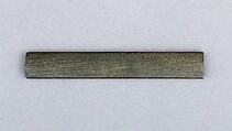 Knife Handle (Kozuka), Copper-silver alloy (shibuichi), gold, Japanese
