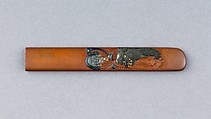 Knife Handle (Kozuka), Copper, silver, gold, copper-silver alloy (shibuichi), copper-gold alloy (shakudō), Japanese