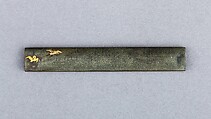 Knife Handle (Kozuka), Copper, copper-silver alloy (shibuichi), copper-gold alloy (shakudō), gold, Japanese