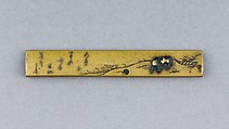 Knife Handle (Kozuka), Copper alloy (sentoku), gold, silver, copper-gold alloy (shakudō), Japanese