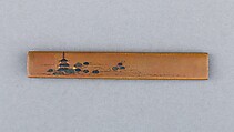 Knife Handle (Kozuka), Copper alloy (sentoku), copper, copper-gold alloy (shakudō), Japanese