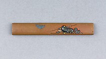 Knife Handle (Kozuka), Copper, copper-silver alloy (shibuichi), gold, silver, copper-gold alloy (shakudō), Japanese