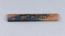 Knife Handle (Kozuka), Copper, copper-silver alloy (shibuichi), copper-gold alloy (shakudō), gold, Japanese