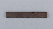 Knife Handle (Kozuka), Iron, gold, Japanese