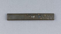 Knife Handle (Kozuka), Copper-silver alloy (shibuichi), copper-gold alloy (shakudō), silver, gold, copper, Japanese