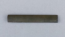 Knife Handle (Kozuka), Copper-silver alloy (shibuichi), gold, Japanese