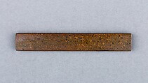Knife Handle (Kozuka), Copper-silver alloy (shibuichi), copper, Japanese