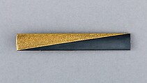 Knife Handle (Kozuka), Copper, gold, copper-gold alloy (shakudō), Japanese