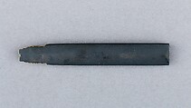 Knife Handle (Kozuka), Copper-gold alloy (shakudō), silver, gold, Japanese