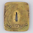 Sword Guard (Tsuba), Iron, copper alloy (sentoku), copper, gold, silver, Japanese