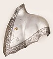 Grandguard (Reinforcing Shoulder Defense), The Metropolitan Museum of Art, Armor Workshop  American, Steel, American, New York