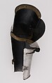 Upper Arm Defense (Rerebrace), Steel, leather, Italian