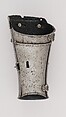 Defense for the Lower Left Forearm (Vambrace), Steel, Italian