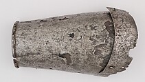 Part of a Forearm Defense (Vambrace), Steel, Italian
