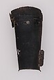 Part of a Forearm Defense (Vambrace), Steel, Italian