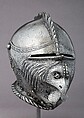 Armet with Mask Visor in the Form of a Rooster, Steel, German, probably Augsburg