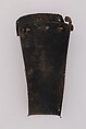 Part of a Left Forearm Defense (Vambrace), Steel, Italian