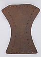 Brigandine Plate, Iron alloy, copper alloy, Italian